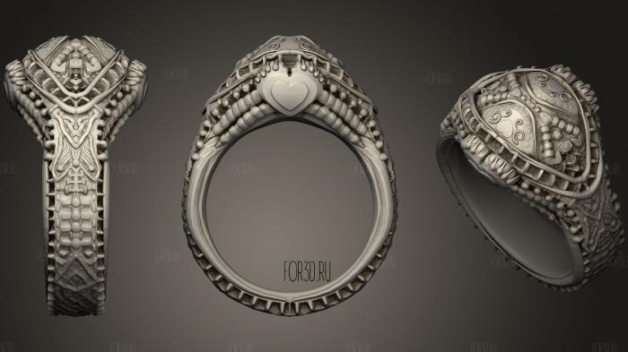 My First Ring stl model for CNC